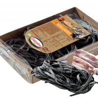 Tagliatelle al nero di seppia all’uovo 250g