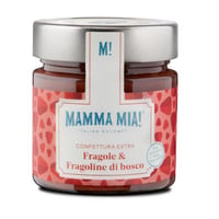 Confettura Extra di Fragole e Fragoline di Bosco 240g