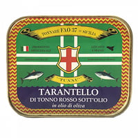 Tarantello di Tonno Rosso sott’olio in olio di oliva 330g
