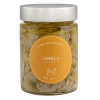 Cipolla di Medicina tagliata a mano sott'olio 300g