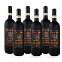 Brunello di Montalcino DOCG Riserva - 6 bottiglie - Il Poggiolo